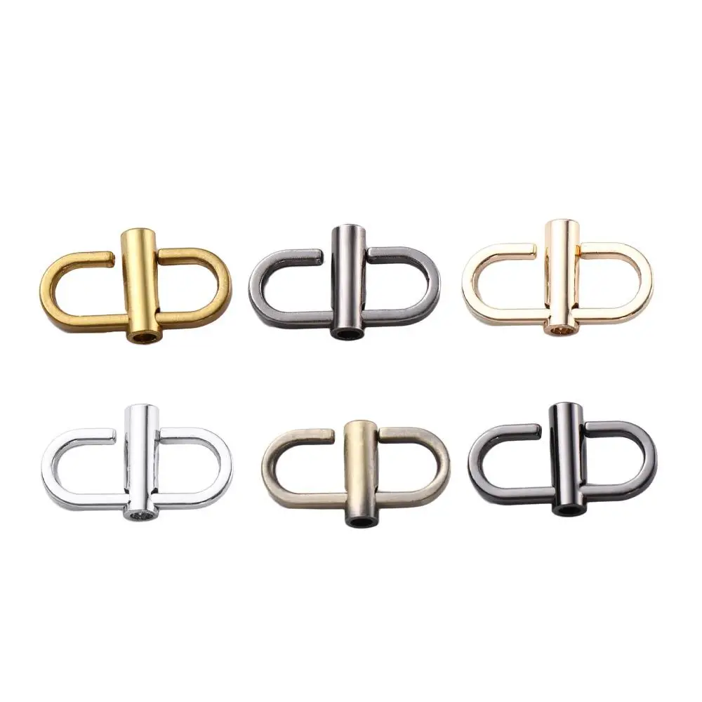 6 Colors Bag Parts Bag Accessories Metal Buckle Clip Chain Length Adjustment Replacement Buckle Strap Adjustment Buckle