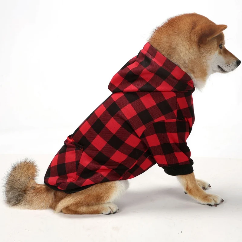 S-2XL Pet Dog Hoodie Two Legged Sweater Hoodie Clothes Autumn Winter Warm Dog Coat For Large Medium Small Dogs Jackets Clothing