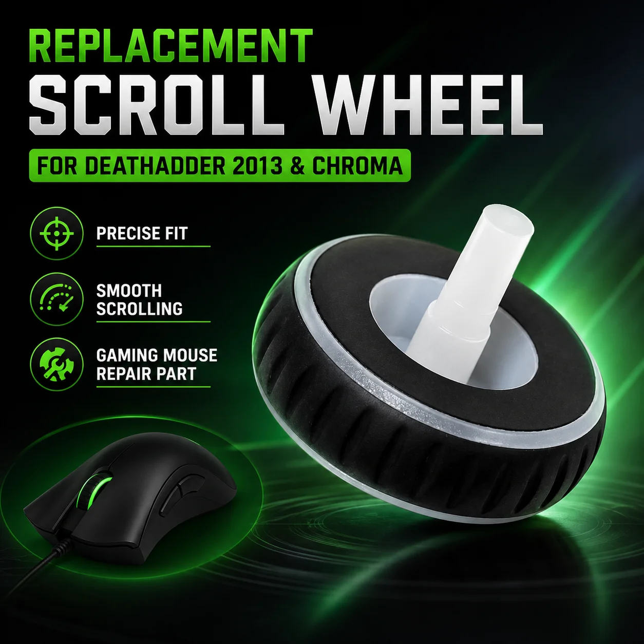 Gaming Accessories Repair - Rotella di scorrimento del mouse di