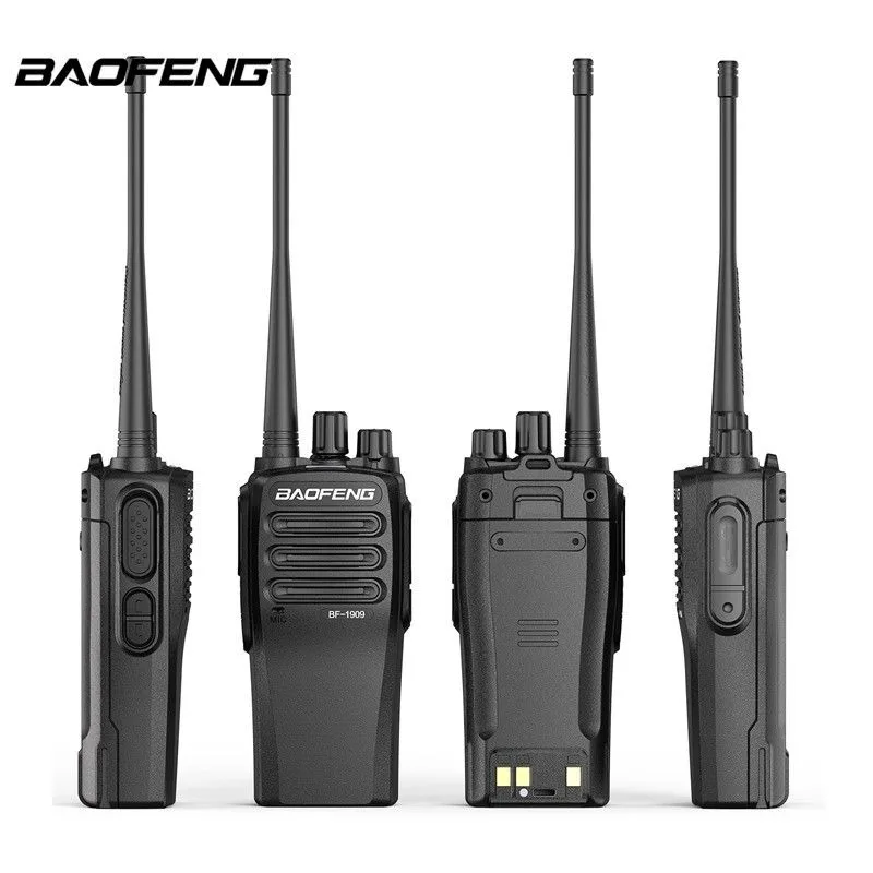 Baofeng BF-1909 جهاز اتصال لاسلكي عالي الطاقة لمسافات طويلة الاتصالات في الهواء الطلق موقع البناء جهاز اتصال لاسلكي محمول أصلي