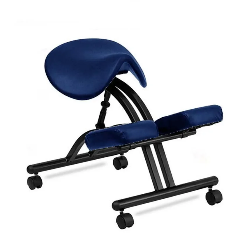Riding chair Anti-hunchback computer Ergonomic chair Kneeling chair Saddle stool Study writing chair Liftingsturdy and durable