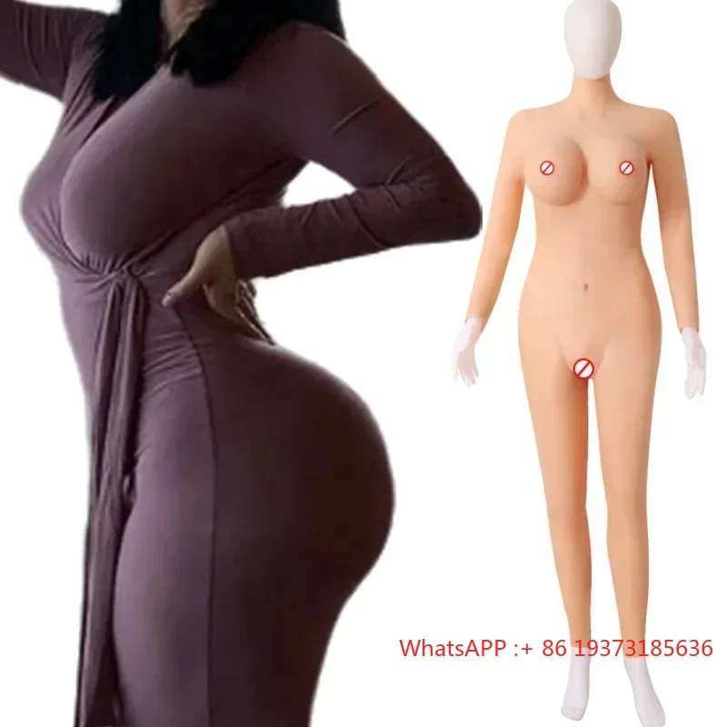 Factory Wholesale Silicone Female Body Suit Silicon Big Butt Pants Silicone Female Bodysuit Crossdresser