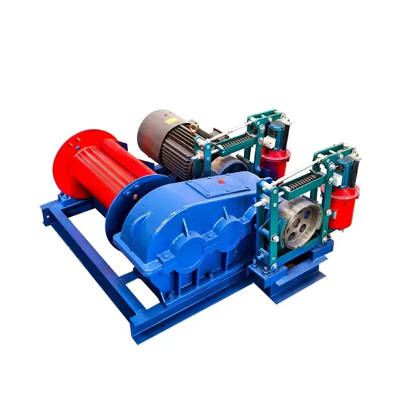 2026 CE 1.5-Ton Hand Hydraulic Winch with Dual Motor for Construction Boats Cranes-Durable Steel Winch