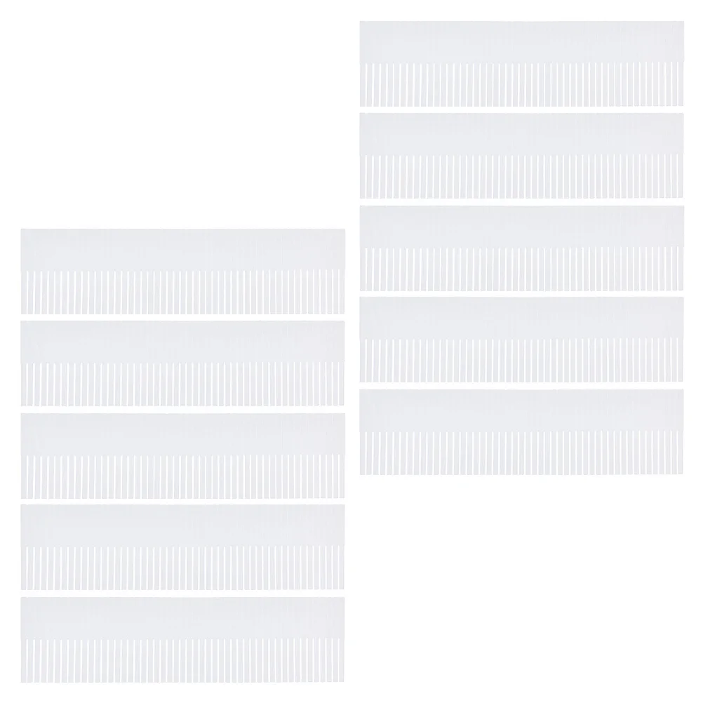 10pcs Drawer Dividers Home Organizer Partition Boards For Underwear Socks Towels Storage Multipurpose Drawer Separators