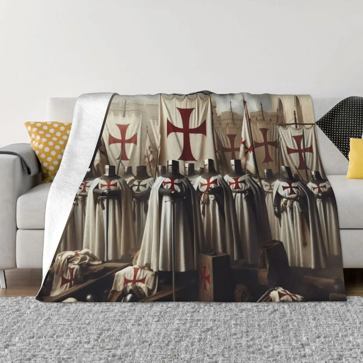 

Теплые одеяла Knight Templar 001355, комфортное теплое мягкое одеяло для дома и украшения