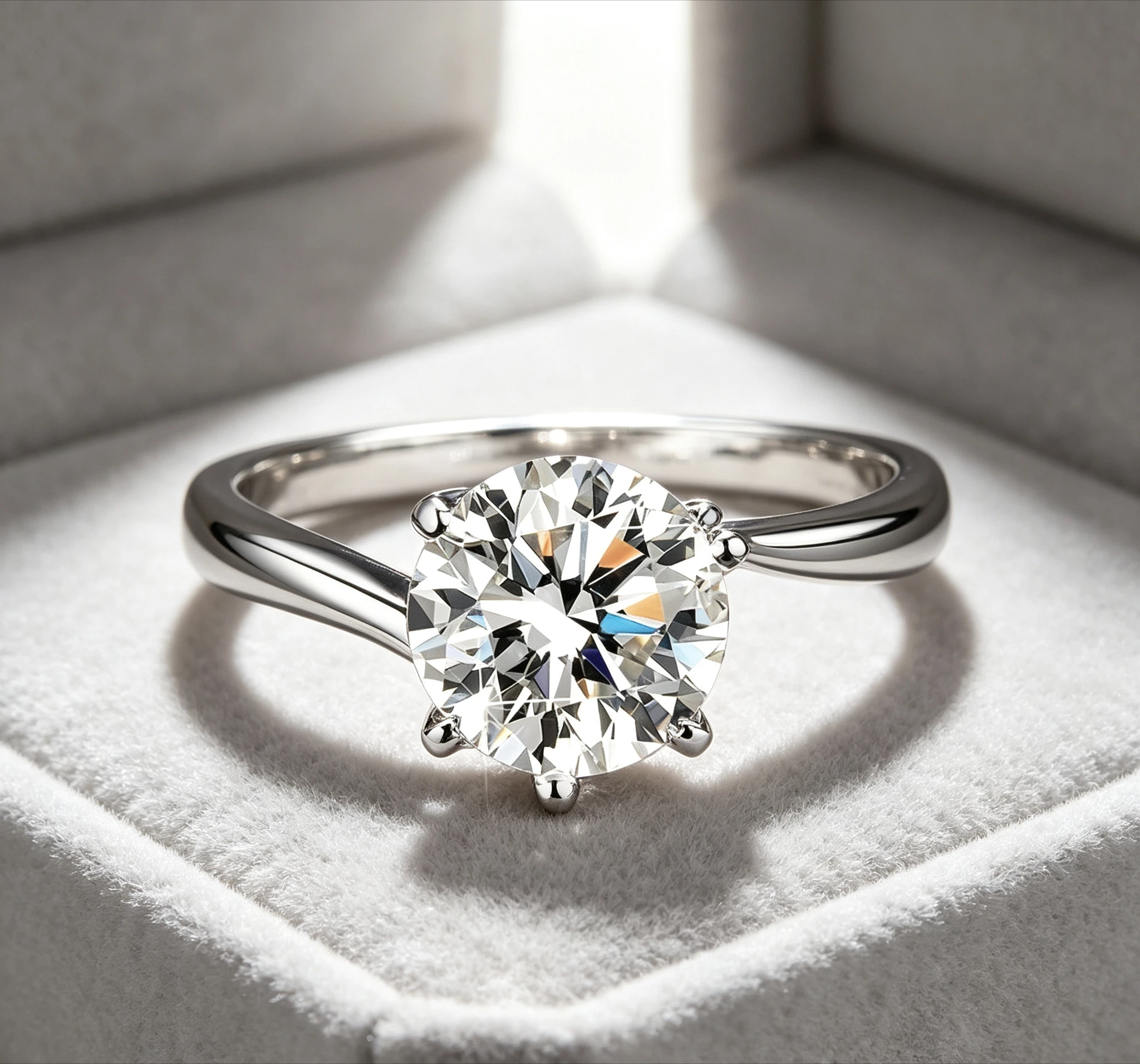 Platinum PT950 VVS 1 Carat D Color Moissanite Diamond Ring Luxury Wedding Band Fine Jewelry for Women Giving gifts for friends