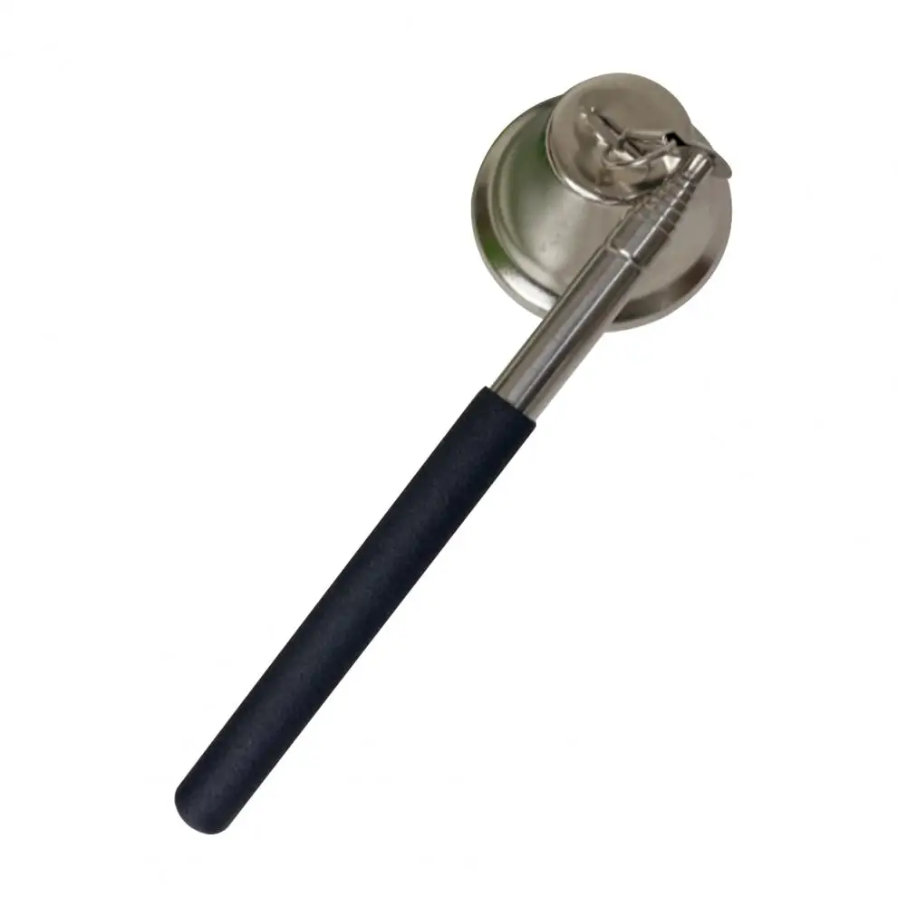 Party Candle Snuffer Stainless Steel Bell Candle Extinguisher with Telescopic Handle Universal Flame for Tealight for Putting
