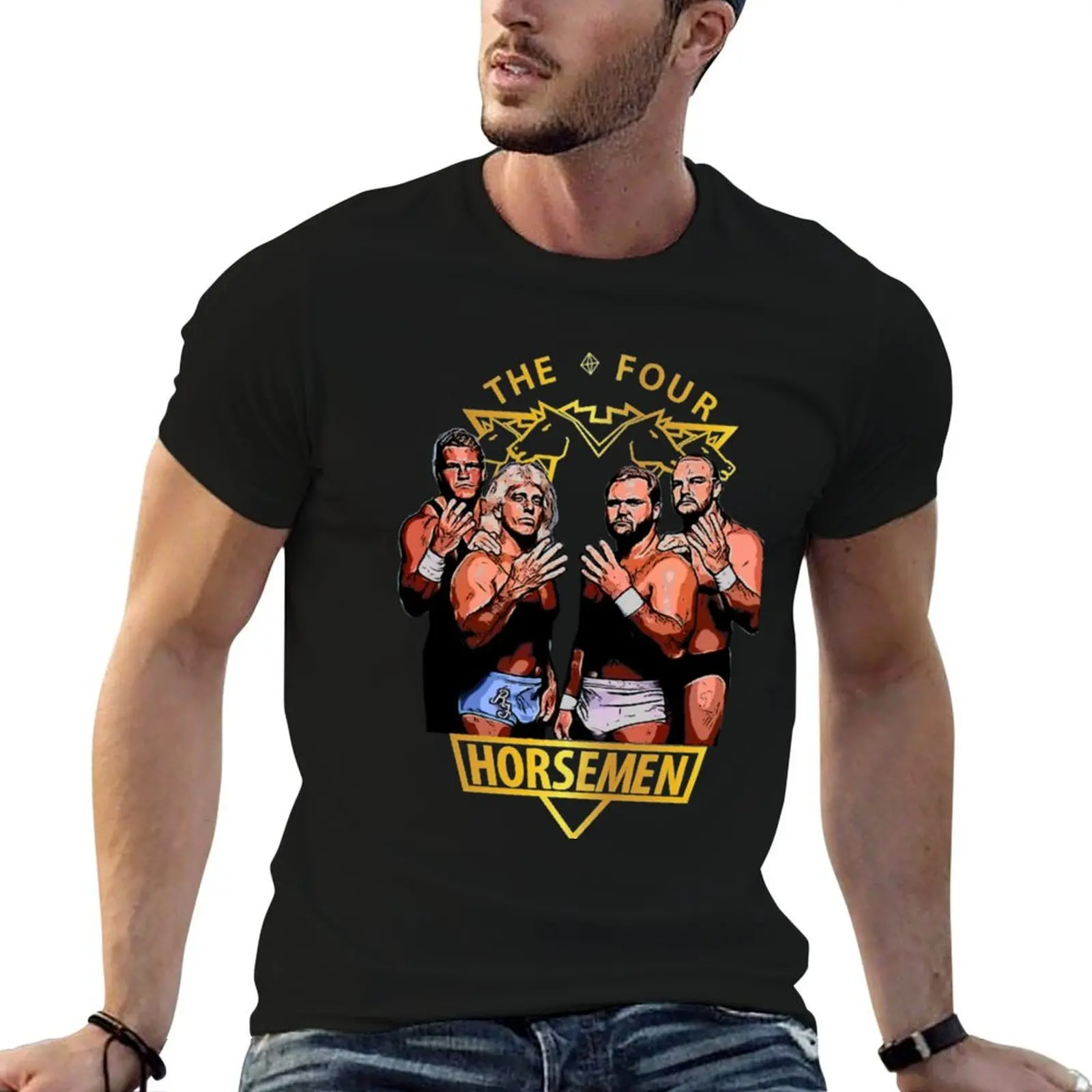 

4 Horsemen 4 horsemen T-Shirt t shirt for man man t shirt cotton T-Shirt