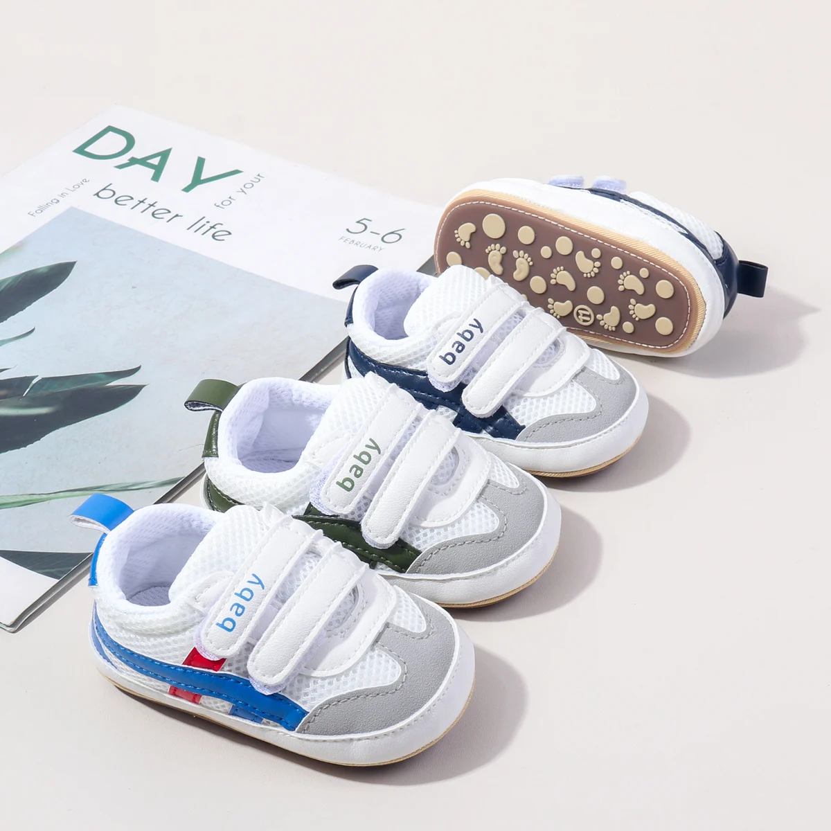 

Unisex Spring Summer Newborn Baby Boys Girls Pre-Walking Casual Sports Toddler Shoes Popular Style Unisex Infant Footwear