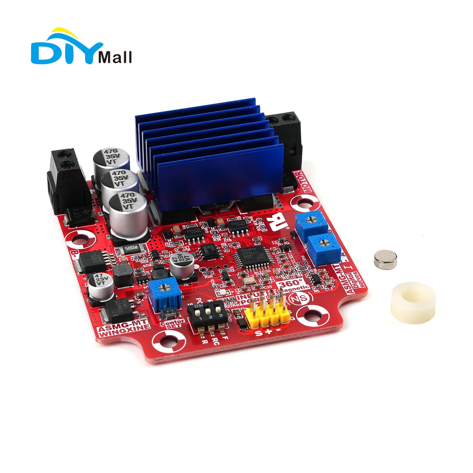 

ASMG-MTB 500 кг - крутящий момент см, только печатная плата или магнитные компоненты на сервоприводении, а не полный комплект.