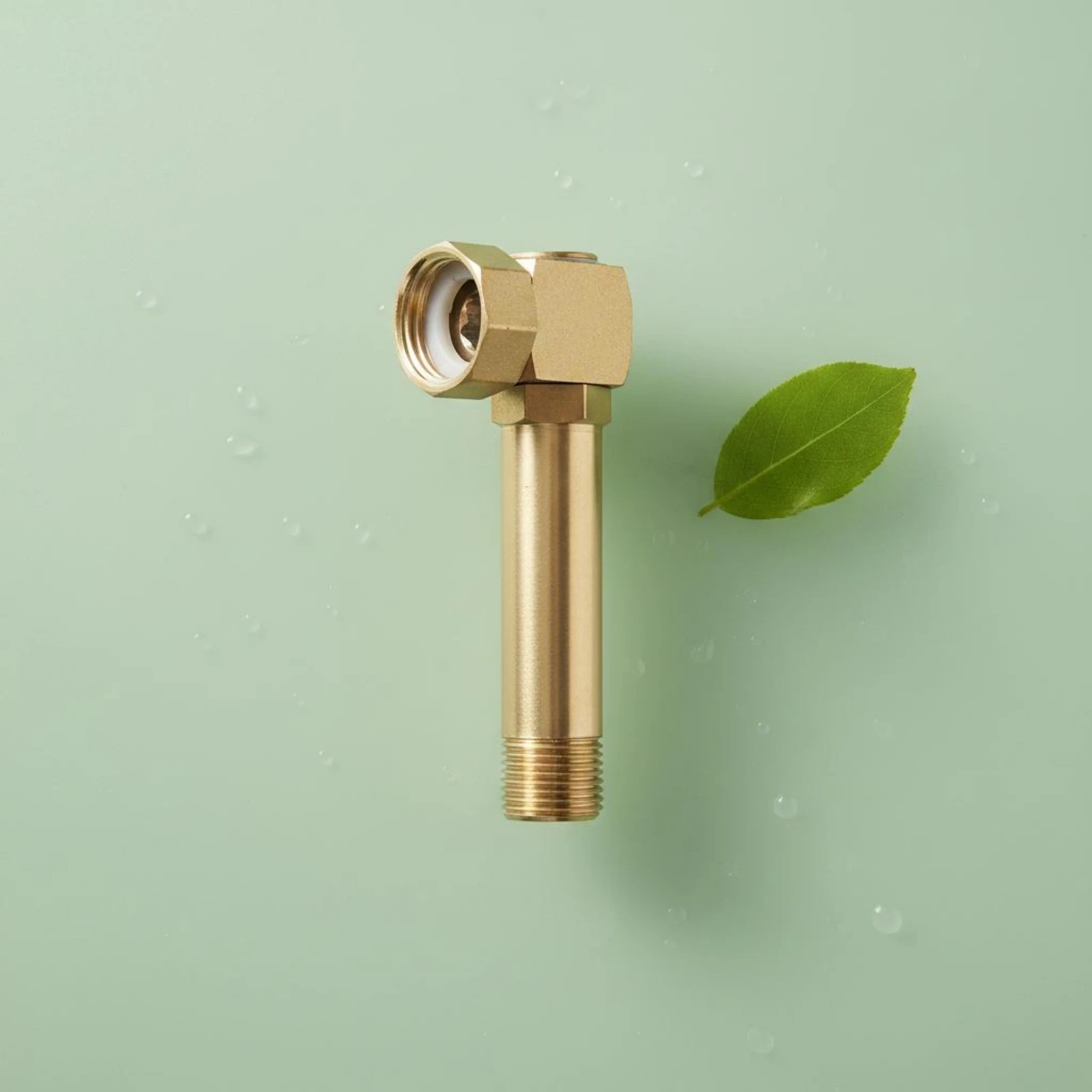 

Hose Reel Swivel Elbow Compact Brass Swivel Elbow Lustrous Gold