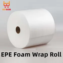 30cm/40cm/50cm/100cm Width EPE Pearl Cotton Shockproof Shatterproof Foam Wrap Sheets for Packing Shipping White Color Thick 1mm