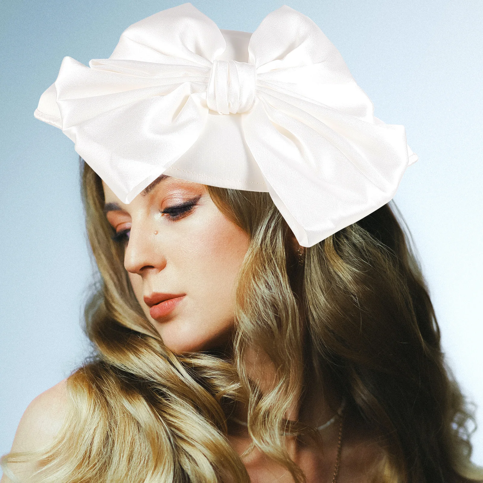 

Hat For Women Party Dress Fascinator Bridal Cap Halloween Elegant Bowler Bucket Hat Wedding Accessory