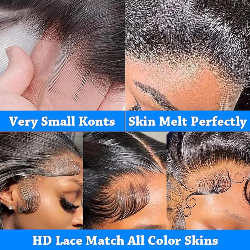 200 الكثافة الجسم موجة شعر مستعار أسود شعر الإنسان 30 بوصة 13x6 Hd الدانتيل أمامي باروكة من شعر طبيعي خام البرازيلي 13x4 الدانتيل الجبهة الشعر البشري #3