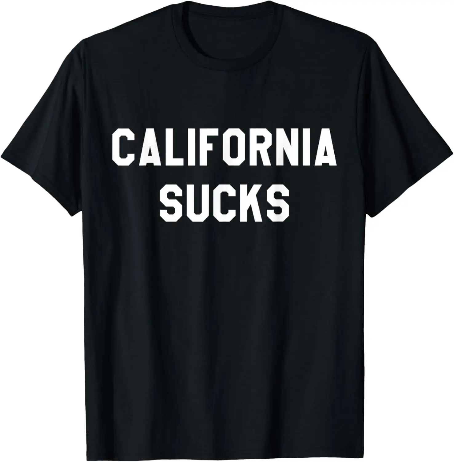 California Sucks Sarcastic T-Shirt Funny Cali Tee