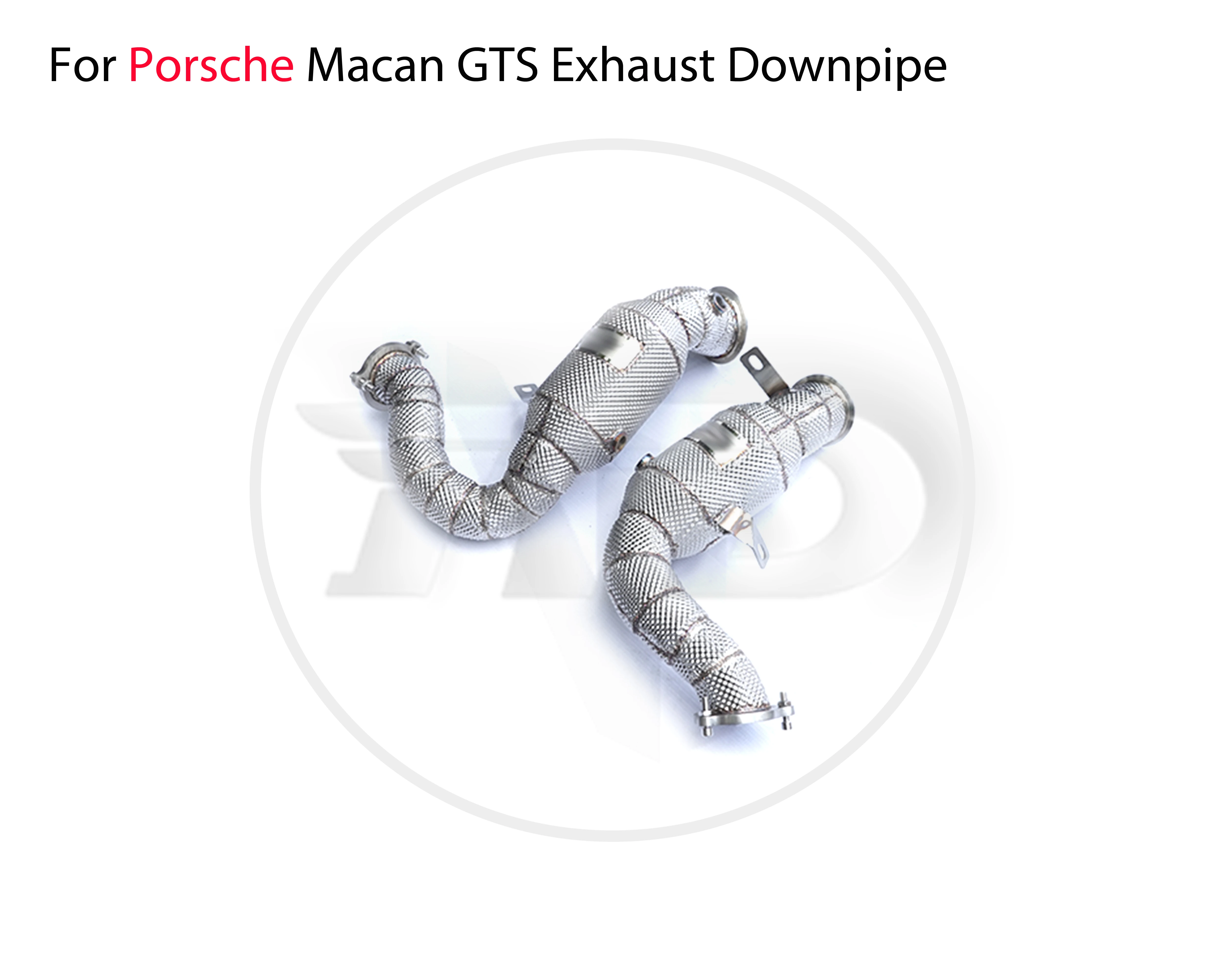 HMD Exhaust System High Flow Performance Downpipe for Porsche Macan GTS 3.0T Car Accessories Converter Header With Catalyst