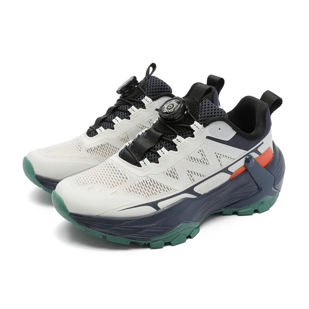 

Mens Sports Shoes Versatile Comfortable Fashion Thick Soled Flexi Shock Absorbing Running Shoes Outdoor Breathable Mesh Sneakers