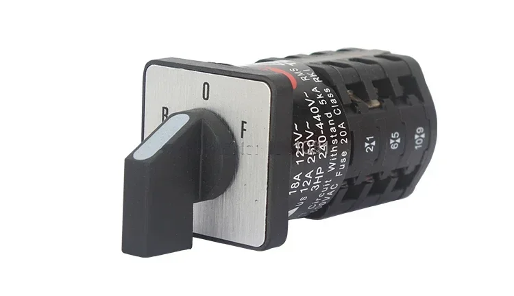 cross-border Changeover Switch ZH-A EN61058 Motor Reversing Switch Forward&Reverse Switch For SIEG C3-181 Grizzly G0765 JET BD-7