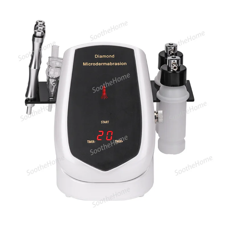 Three-in-one Blackhead Suction and Oxygen Injection Device, Home Facial Skin Smoothing Micro-carving Beauty Device