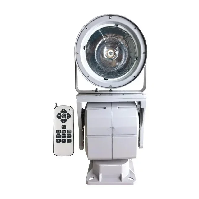 Waterproof Long Range Rotating Remote Control 12 Volt Marine Search Light