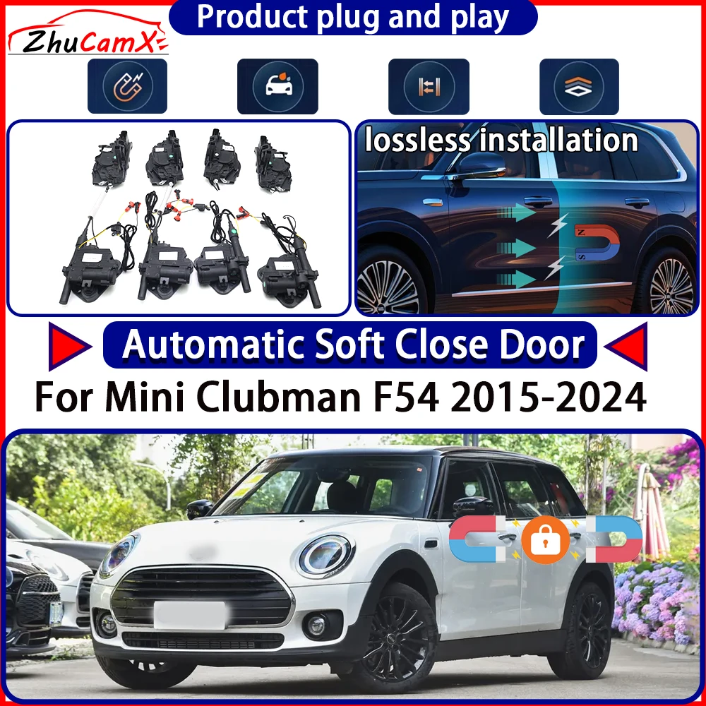 OEM Electric Door Lock Actuator for Mini Clubman F54 2015-2024 Soft Close Door Kit Power Latch System Auto Pull Door Easy Close