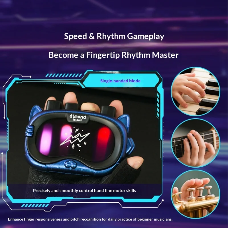 高品質 Aimengdao リズムハンドヘルドゲーム機 リズムマスター ストレス解消 パズル ブレークスルー キッズギフト