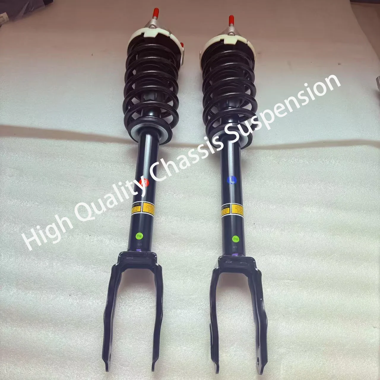2X Front Shock For 17-23 porsche panamera 971 3.0L RWD PASM W/O AIR SUSPENSION 971413031G,971413031L,971413031E