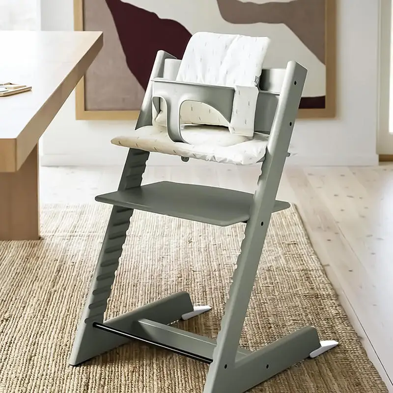 Accesorios para trona de bebé, almohadilla antideslizante de seguridad para piernas, insertar los pies, silla de comedor, tapas protectoras de suelo desmontables