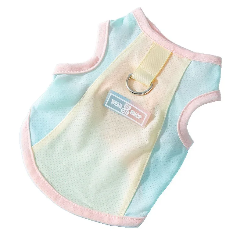 Camiseta sin mangas fresca con protección solar para perros pequeños - imagen 3