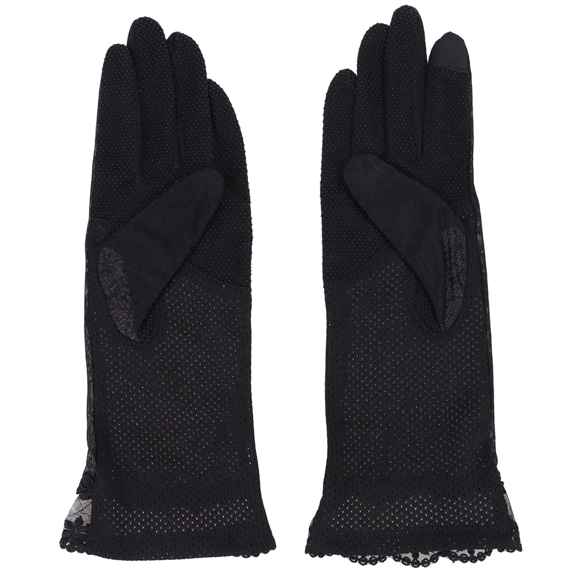 

Sunscreen Touch Gloves Premium Material Lightweight Hand Protector Breathable Work Gloves Ideal for Gardening Cleaning