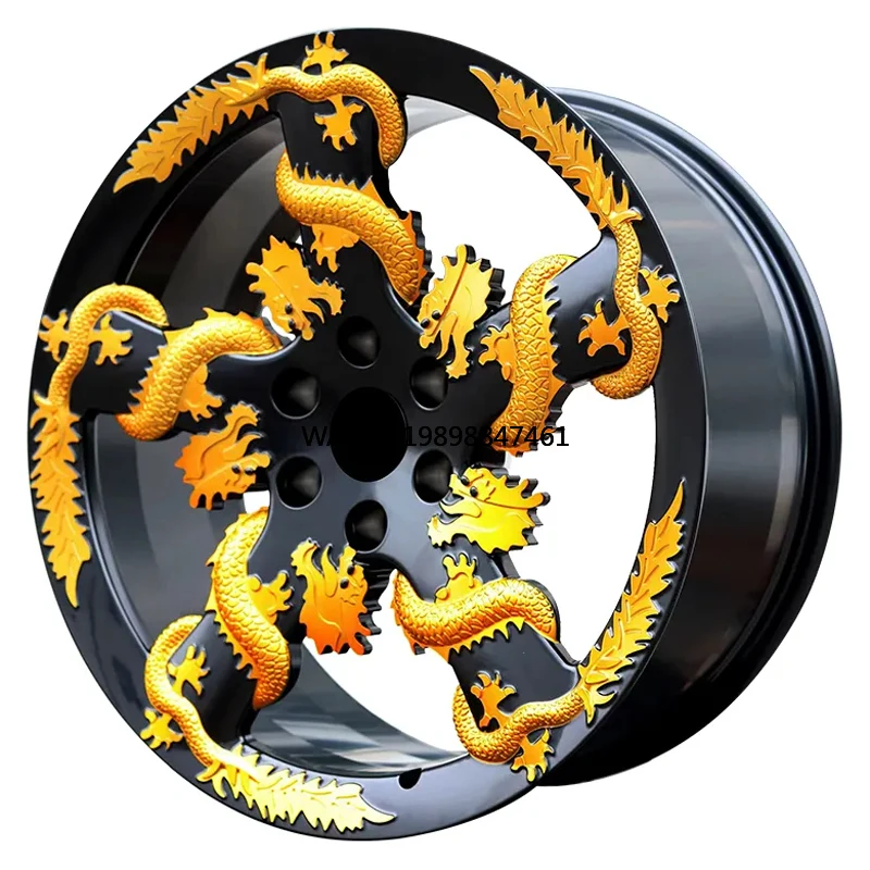 

Rims Aluminum Alloy Forged Wheel for Luxury Cars Dragon Shape Wheel Passenger Car Wheels for Range Rover Benz G500 Rolls-Royce