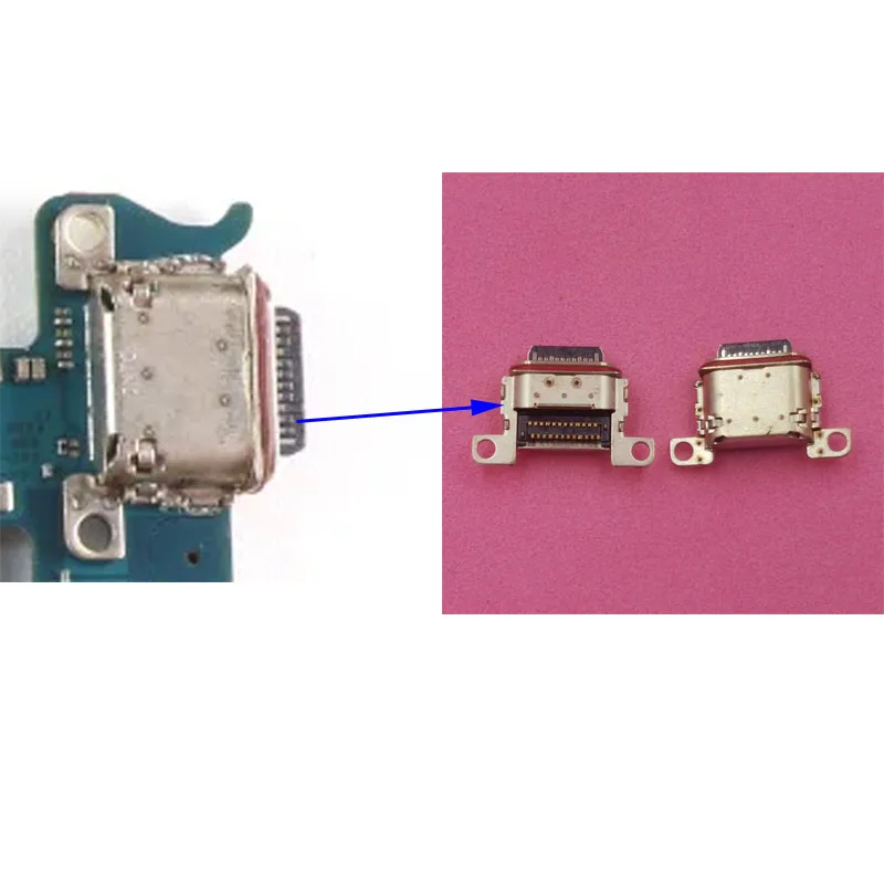 5-100Pcs USB Charger Charging Dock Port Connector Plug For Samsung Galaxy S21 Plus S22 S25 S24 S23 Ultra FE S906 G996 G991 G998