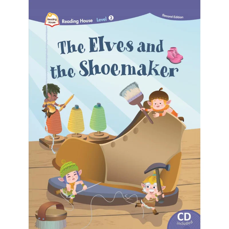

Reading House 2e 2 The Elves And The Shoemaker с CDCaves WebSourceКод аксессуаров Eisele Catherine 9789576069772