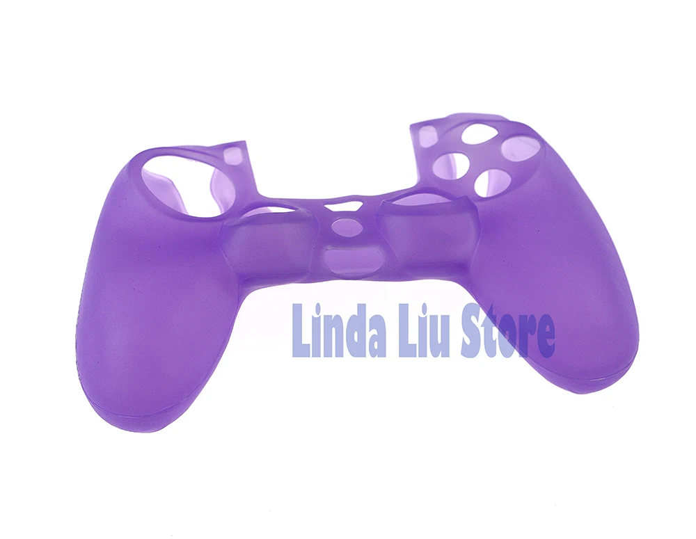 소니 플레이스테이션 4용 PS4 게임 컨트롤러용 소프트 실리콘 케이스 커버 보호 케이스 1개