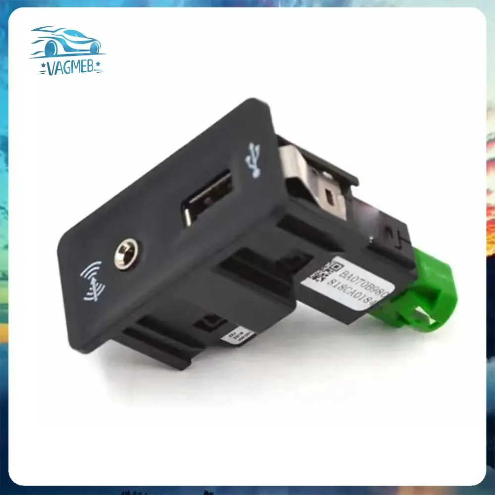 For Golf MK7 VII CC E-GOLF CarPlay Media USB AUX Switch MIB2 MDI USB AMI Adapter Plug Socket Cable Wiring Harness 3GD035222E