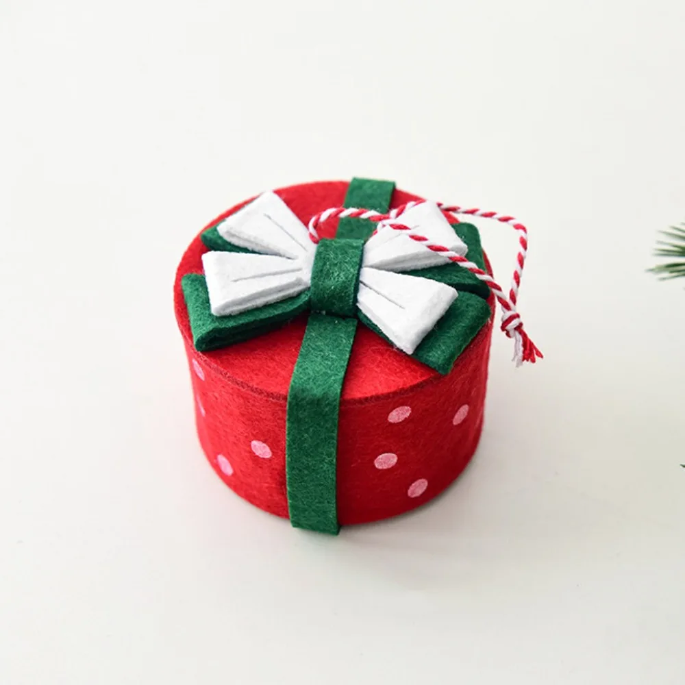 

Cute Gift Box Christmas Decoration Mini Small Mini Christmas Gift Pack Handmade Vintage Christmas Tree Decoration Home Decor