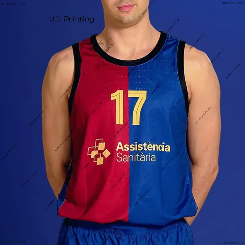 24/25 New Spanish Basketball Jersey 2025 Satoransky Men/Boy Basketball Jersey Fans Special Basketball Kit