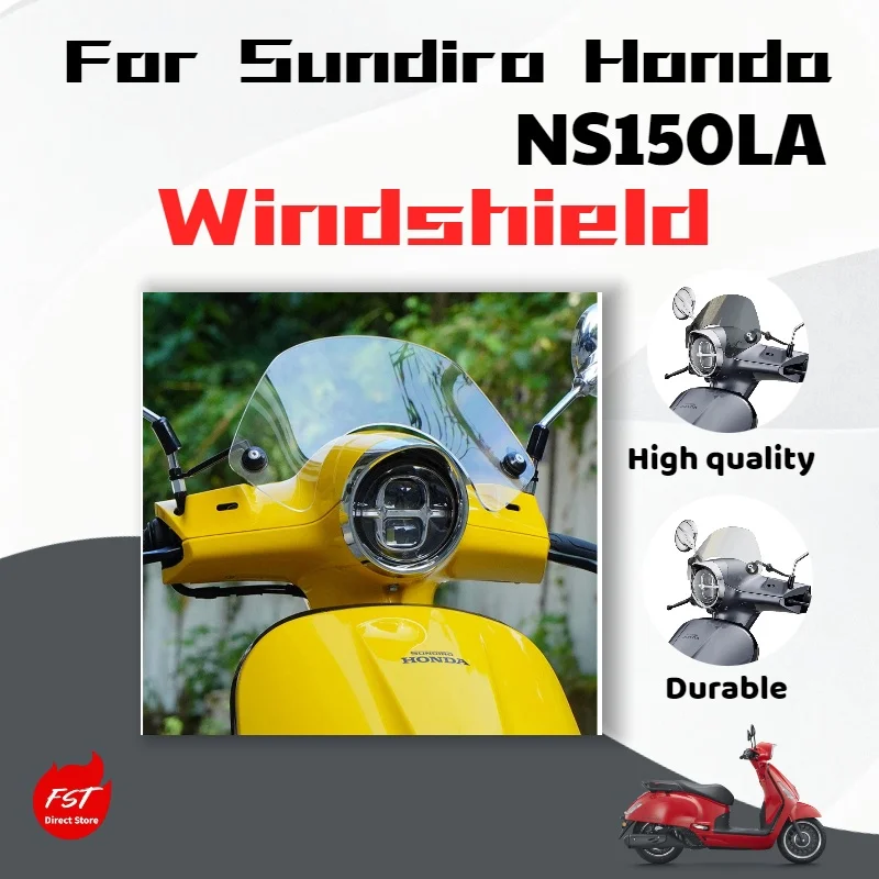 

For Sundiro Honda NS150LA front windshield large modification racing small windshield accessories
