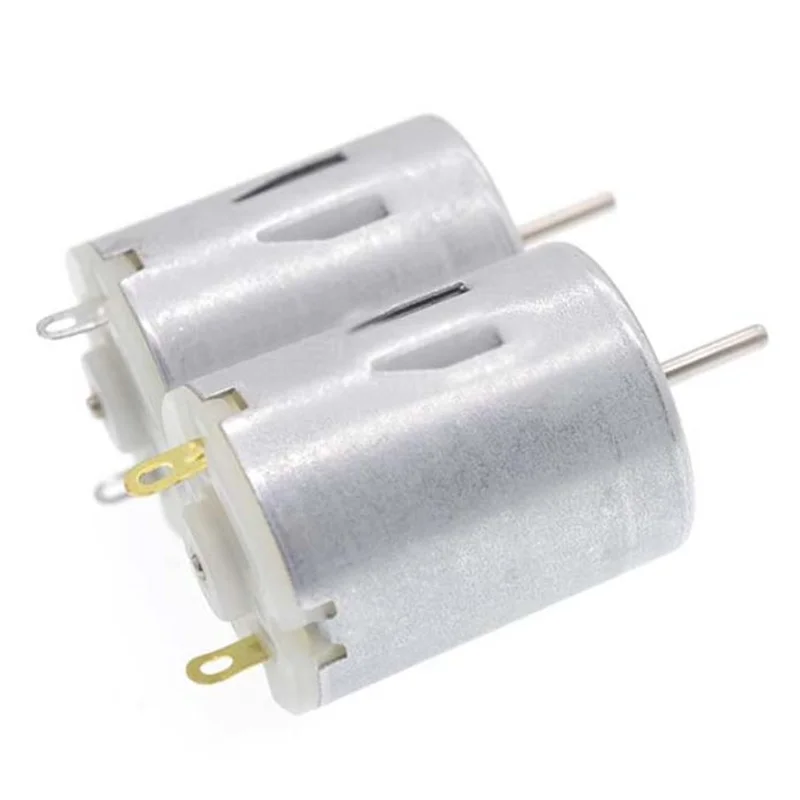 1Pc Micro Mini 280 Motor DC 3-12V High Speed Strong Magnetic Motor Toy Car DIY DC Motors 4000-16000 RPM Electric Motors