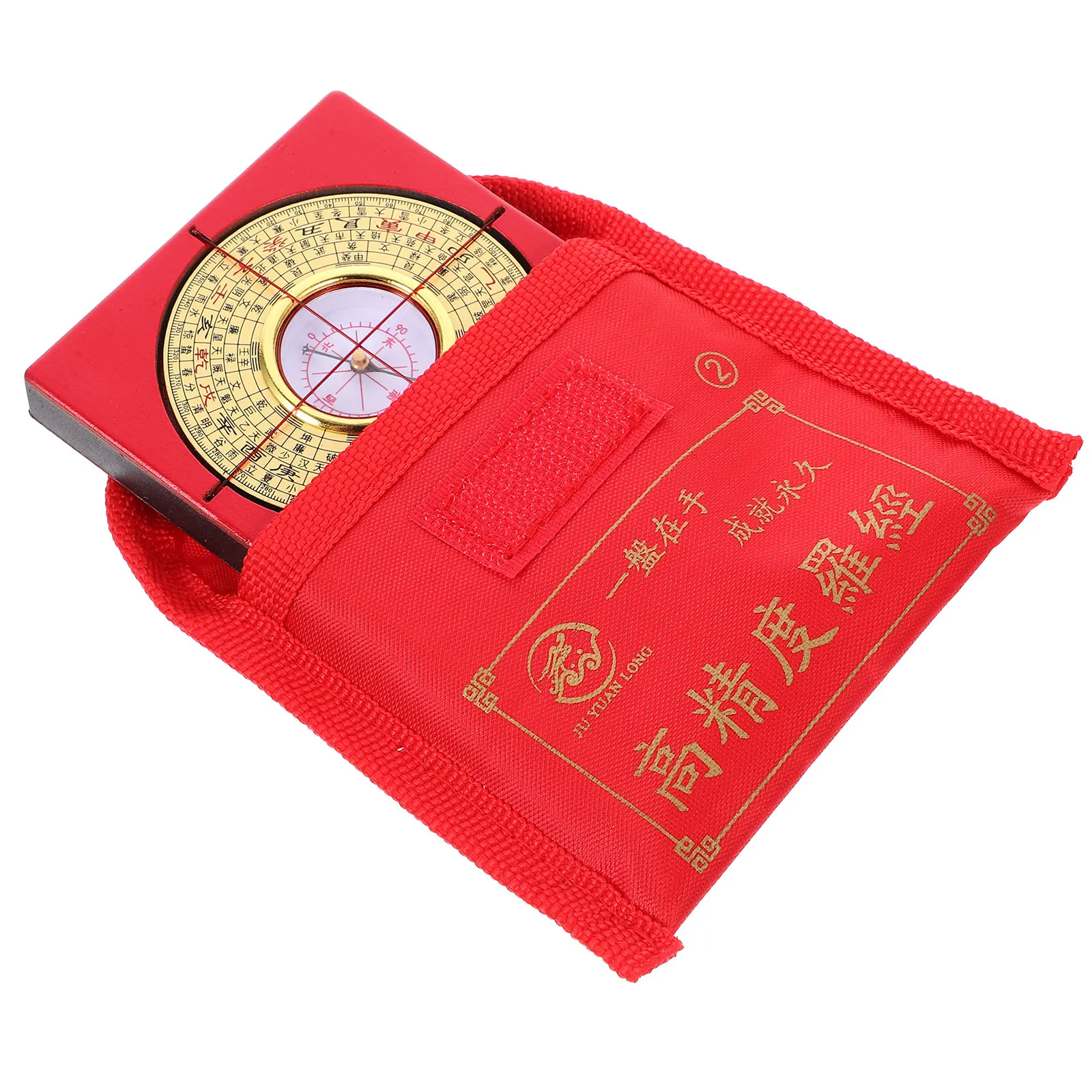 

Chines Brass Compass Ornament Pocket for Hiking Household Navigation Copper Small Chinese