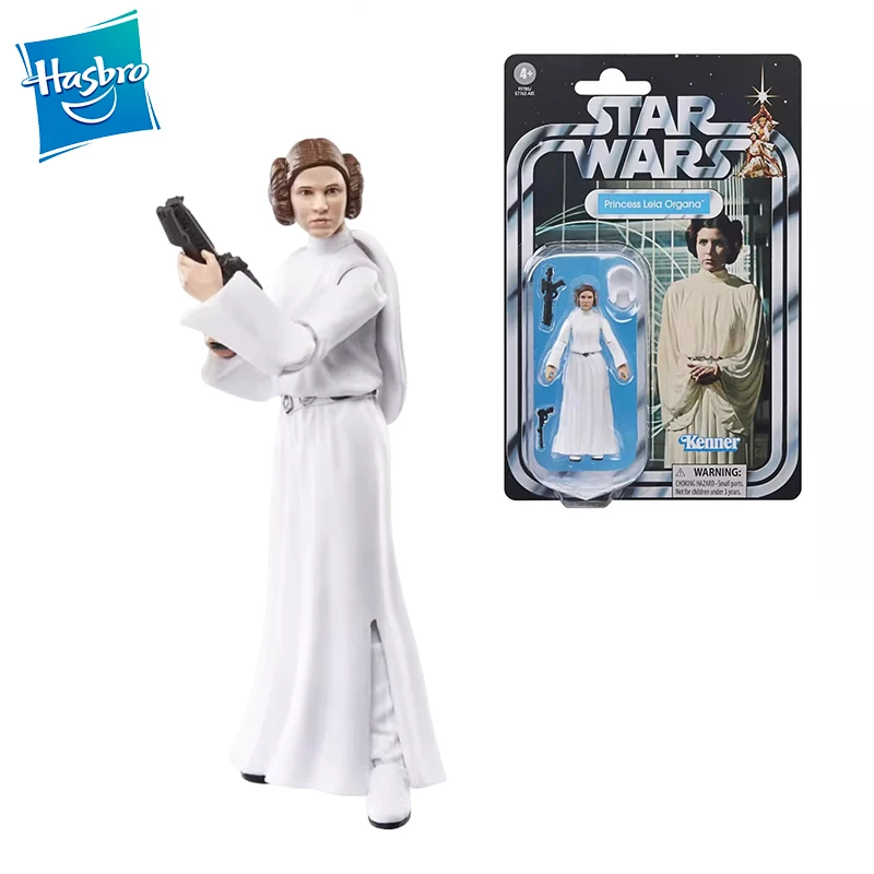 En Stock Original Hasbro Star Wars princesa Leia Organa 3,75 pulgadas figura de Anime modelo de figura de acción colección HOBBY juguetes niños