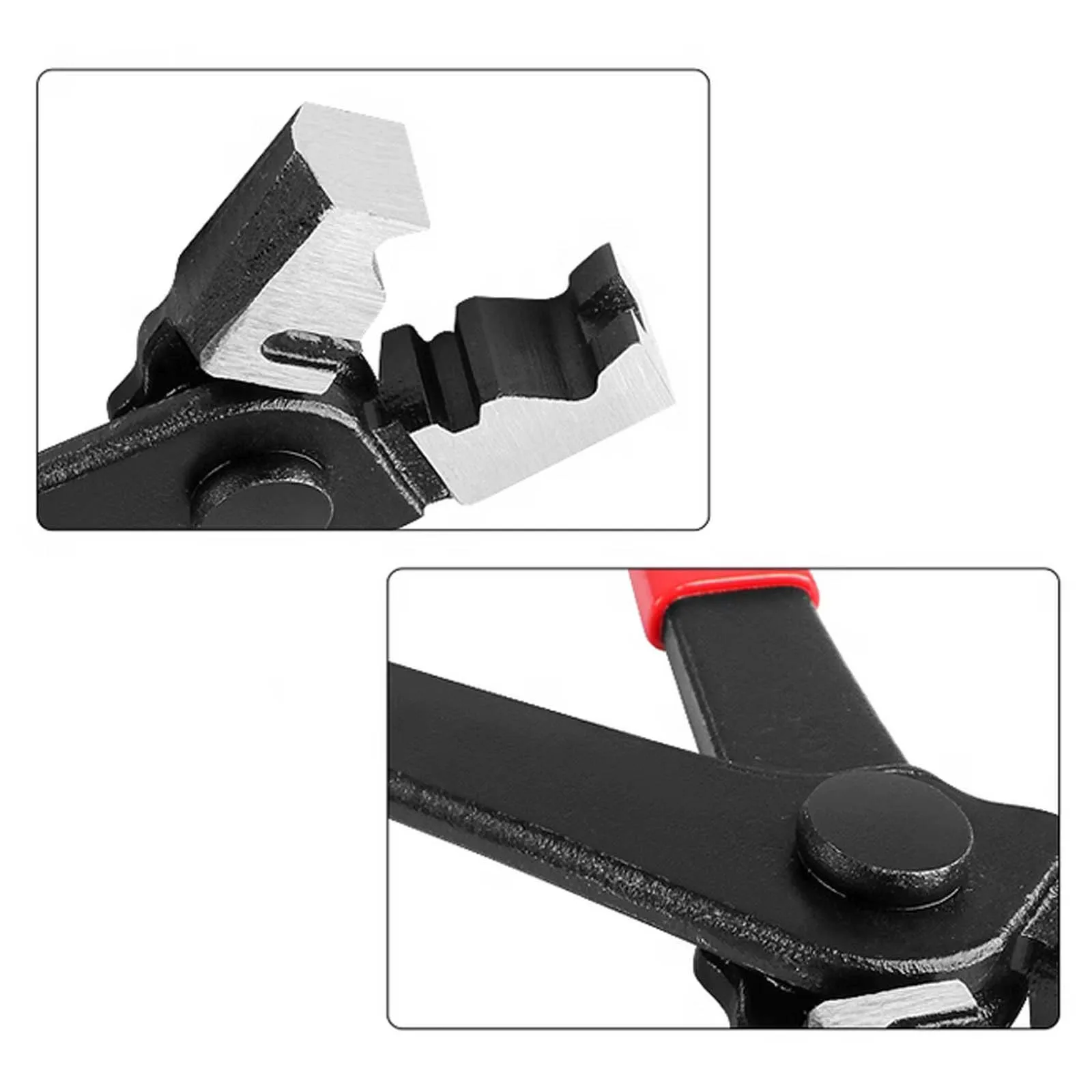 Automobile Air Conditioning Water Pipe Soft Oil Pipe Clamp Dust Cover Bundle Pliers Disassembly Cut Buckle Vise Too