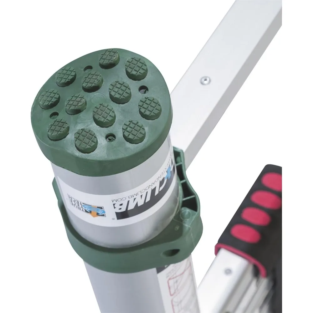 green telescoping 780p+ ladder with pro series extend and climb features