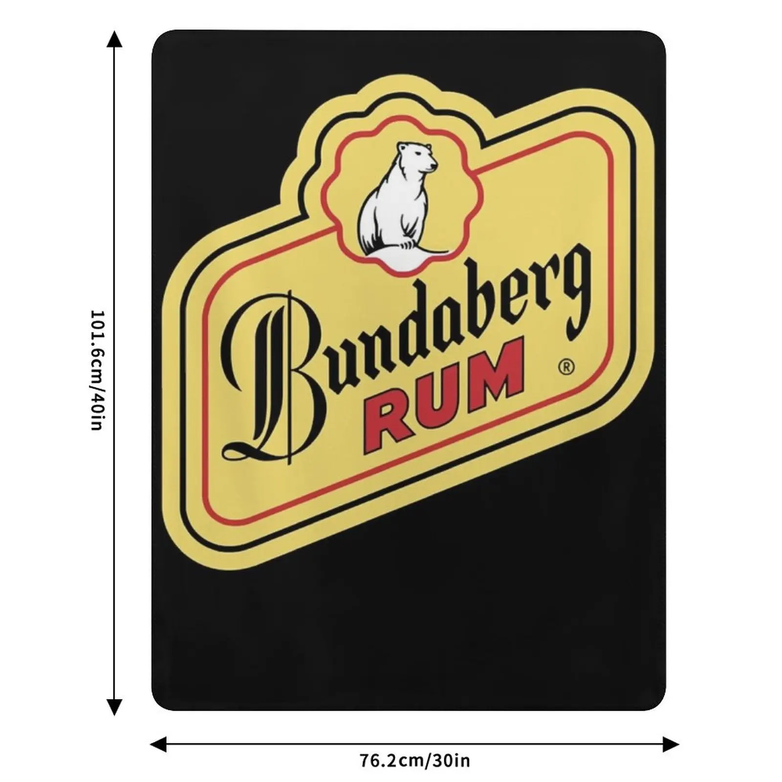 BEST SELLER bundaberg rum logo Merchandise Throw Blanket Nap Sofa Throw Giant Sofa bed plaid Hairys halloween Blankets
