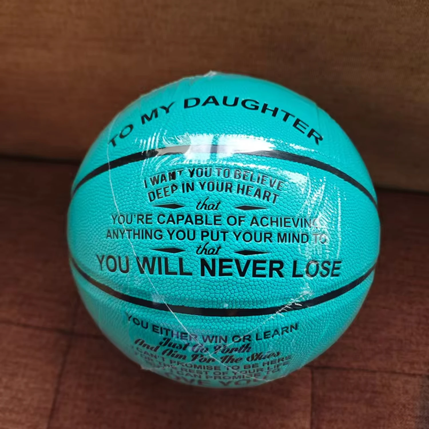 1 Buah Size7 PU Hot Fit Latihan Basket Anti-selip Hadiah Basket Bola Basket Anak Perempuan Cucu Cucu