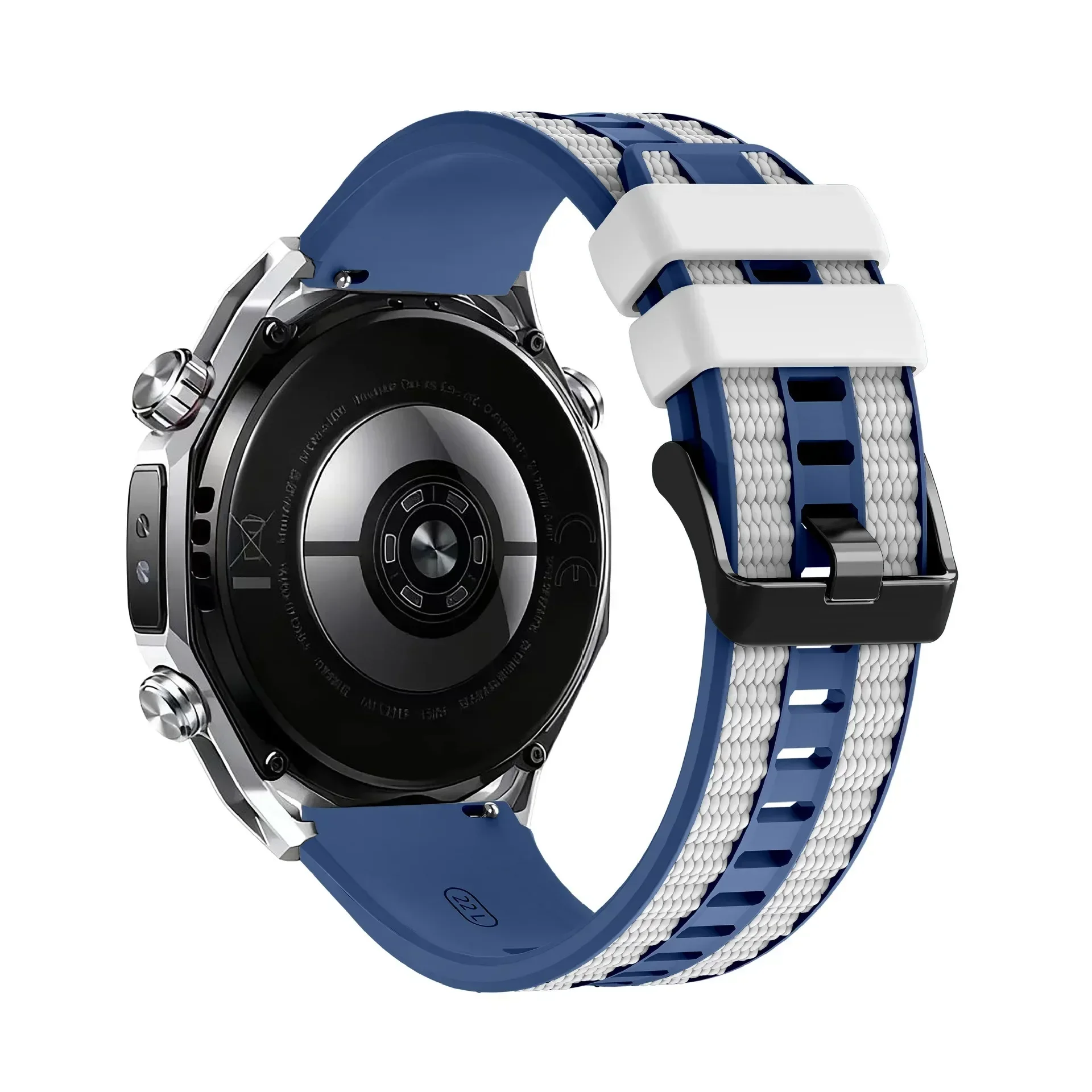 22mm Silicone Strap For Nothing CMF Watch 3 Pro 2 1 Breathable Wristband For Oneplus Watch Lite 4 3 2 2R/Realme Watch 5 S 3 Band