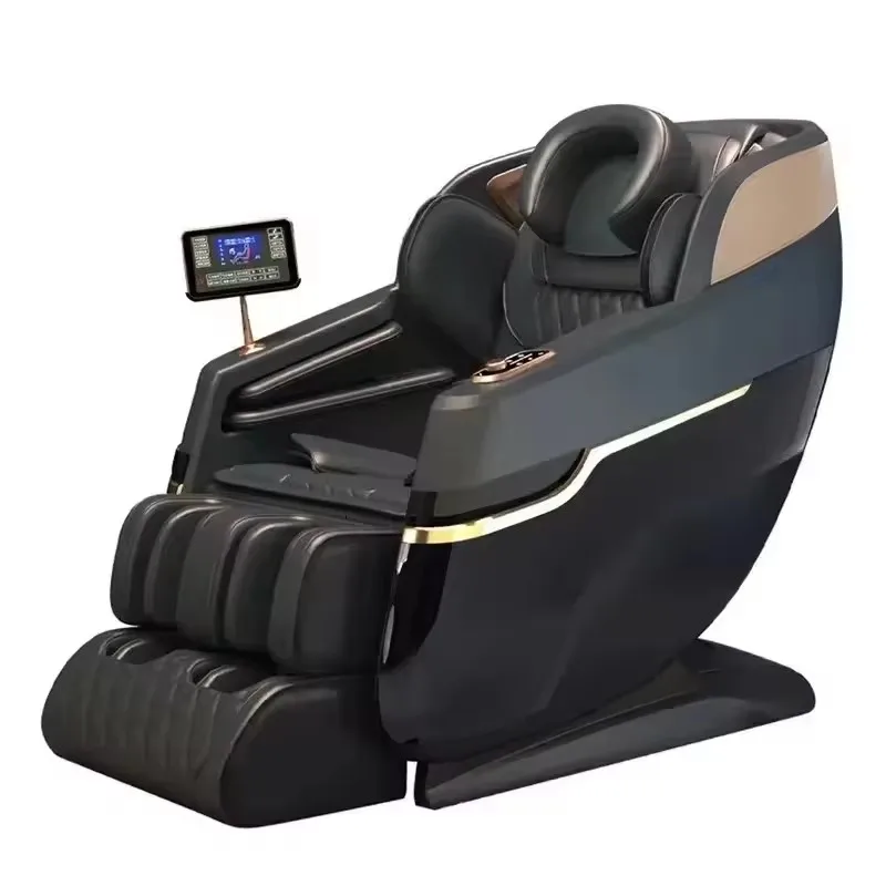 2026 4D Track Massage Chair Zero Gravity Recliner Full Body Airbag Massage Sofa Touchscreen Office Chair