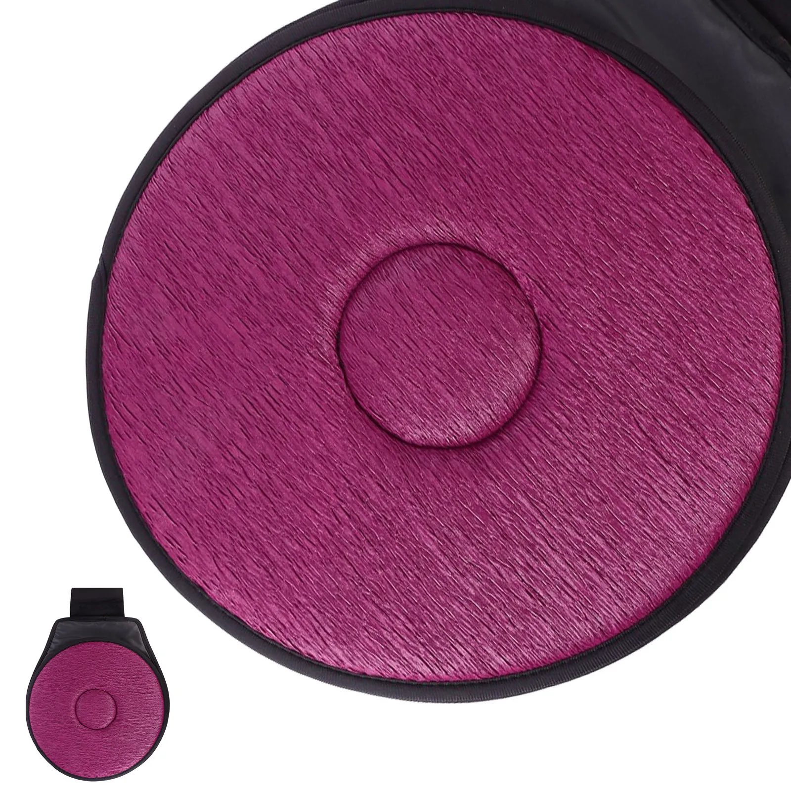 Almofada giratória para carro, almofada de assento respirável giratória de 360 graus, leve, confortável, durável para idosos, mulheres grávidas, escritório