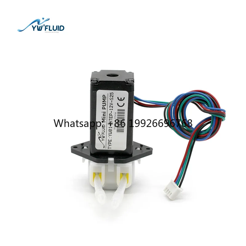YW01 STEP  Motor High Quality 12V 24V OBM/ODM Micro Miniature Peristaltic Pump