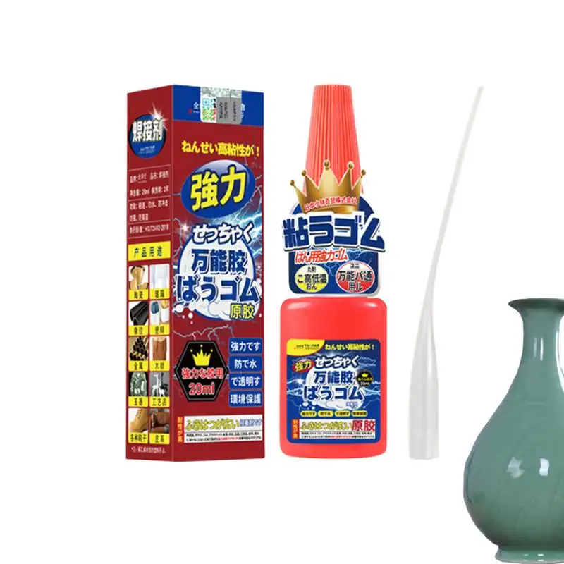 Pegamento aceitoso Universal de alta resistencia, pegamento súper adhesivo, fuerte, Metal, madera, cerámica, agente de soldadura de plástico